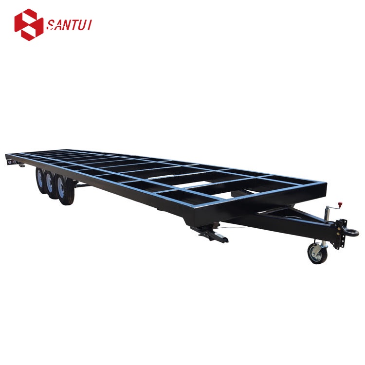 3 Axle 20ft Skeleton Container Semi-trailer / New / Refurbished Container Chassis Semi-Trailer
