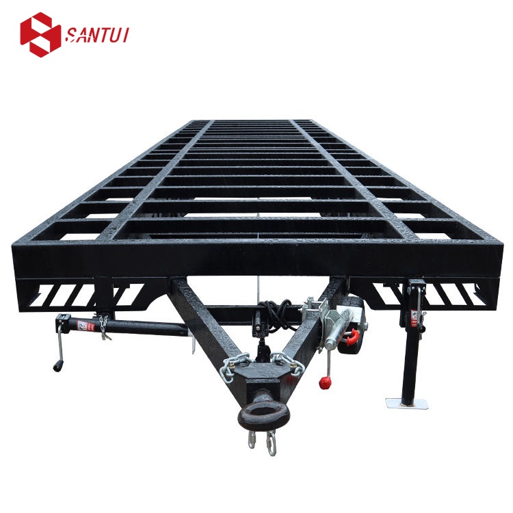 3 Axle 20ft Skeleton Container Semi-trailer / New / Refurbished Container Chassis Semi-Trailer