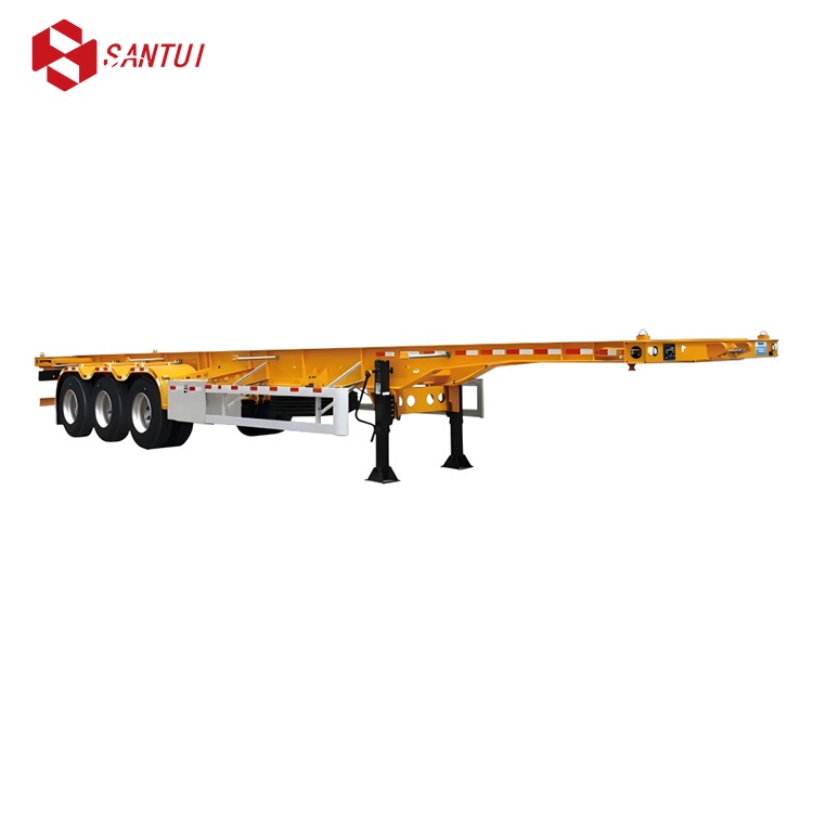 2/3 axles Container Trailer Skeleton Semi Trailer Truck