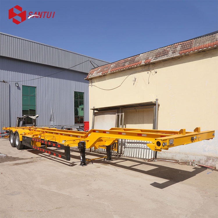 20FT/ 40FT Container chassis Semi Trailer