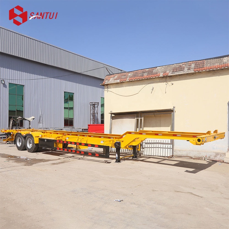 20FT/ 40FT Container chassis Semi Trailer