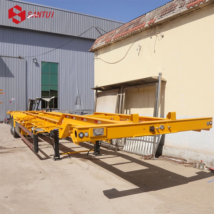 20FT/ 40FT Container chassis Semi Trailer
