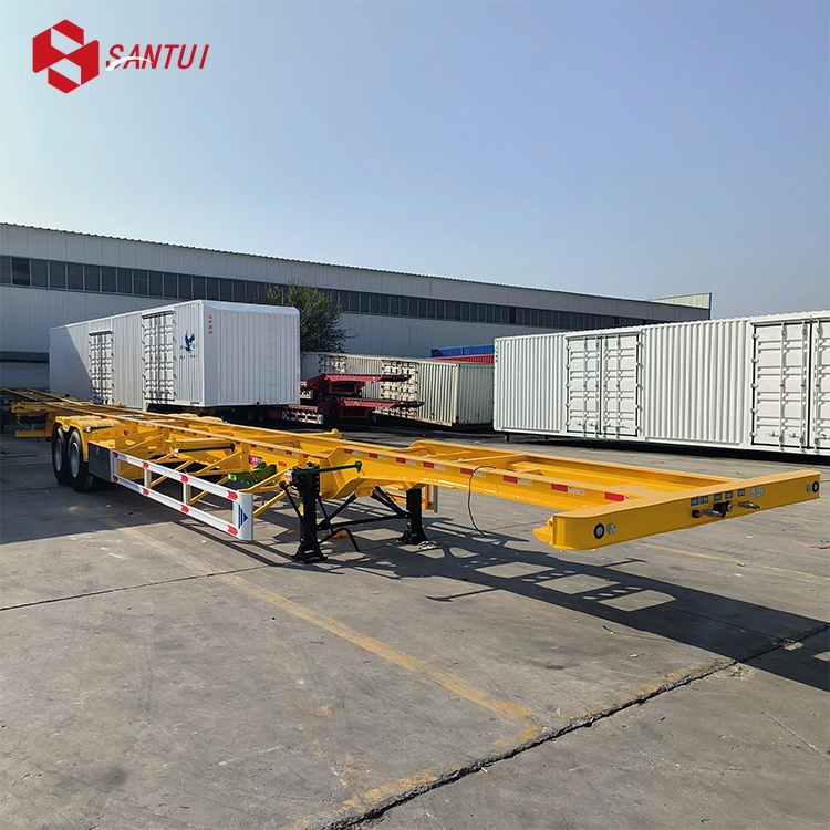 20FT/ 40FT Container chassis Semi Trailer