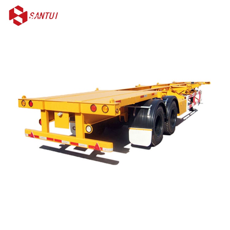 20-40 Ton Steel 3Axle Chassis Skeleton Skeletal Semi-Trailer