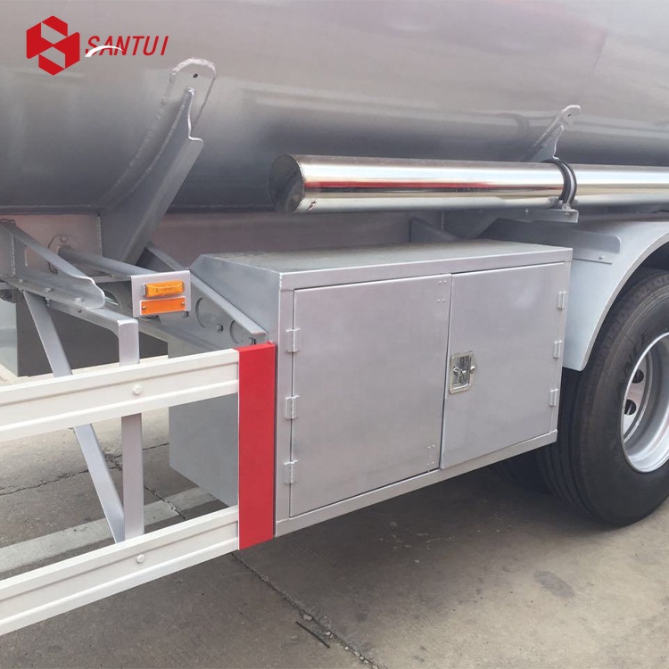 Compartments 3 Axles 45000 Liters Petrol Oil Diesel Fuel Tank Semi Trailer Tanker Trailers New / Refurbished Tank Semi-Trailer