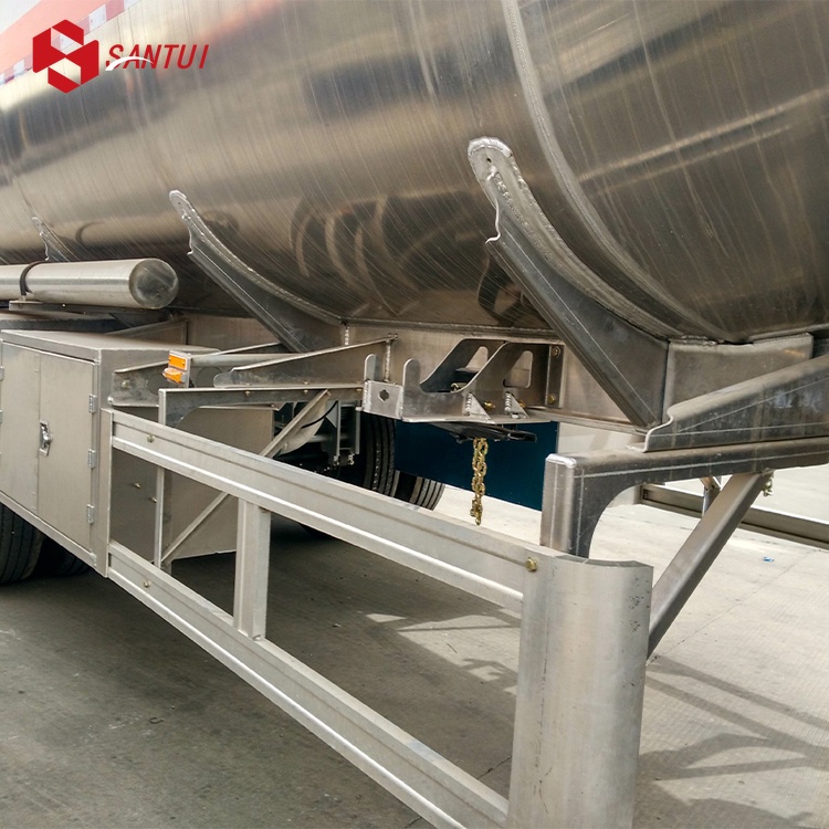 Compartments 3 Axles 45000 Liters Petrol Oil Diesel Fuel Tank Semi Trailer Tanker Trailers New / Refurbished Tank Semi-Trailer