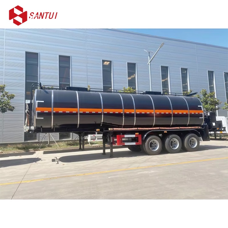 Customized Aluminum Alloy Fuel Tanker Semi Trailer / 2/3/4 Axles Tanker Semi Trailer