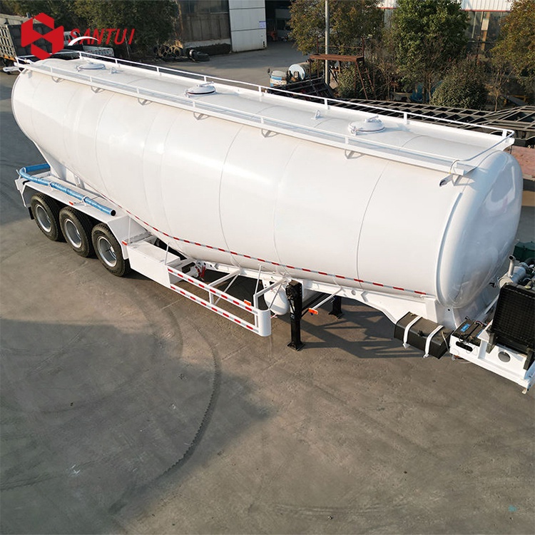 3‑AXLE 58m³ Powder Tanker Semi-Trailer /  New / Refurbished Tank Semi-Trailer
