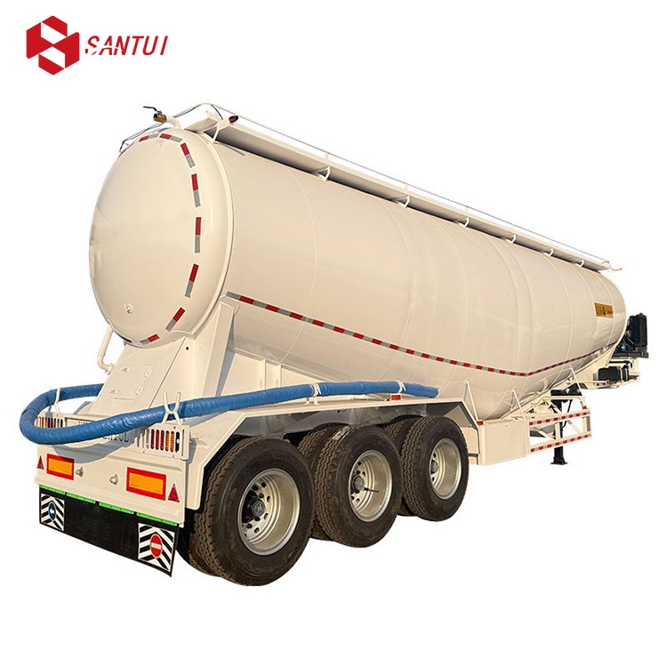 3‑AXLE 58m³ Powder Tanker Semi-Trailer /  New / Refurbished Tank Semi-Trailer