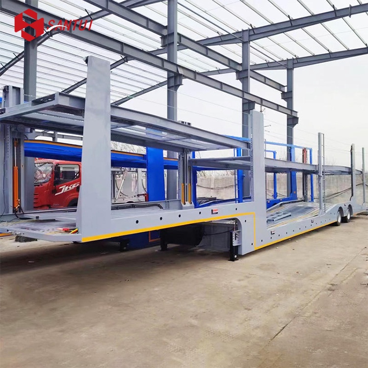 2 Axle Car Carrier Semi Trailer