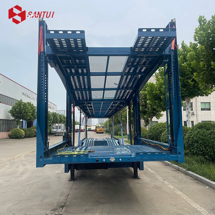 10 Car Hauler Carrier Semi Trailer/ 8 Cars Heavy Duty Transport Car Semi Trailer