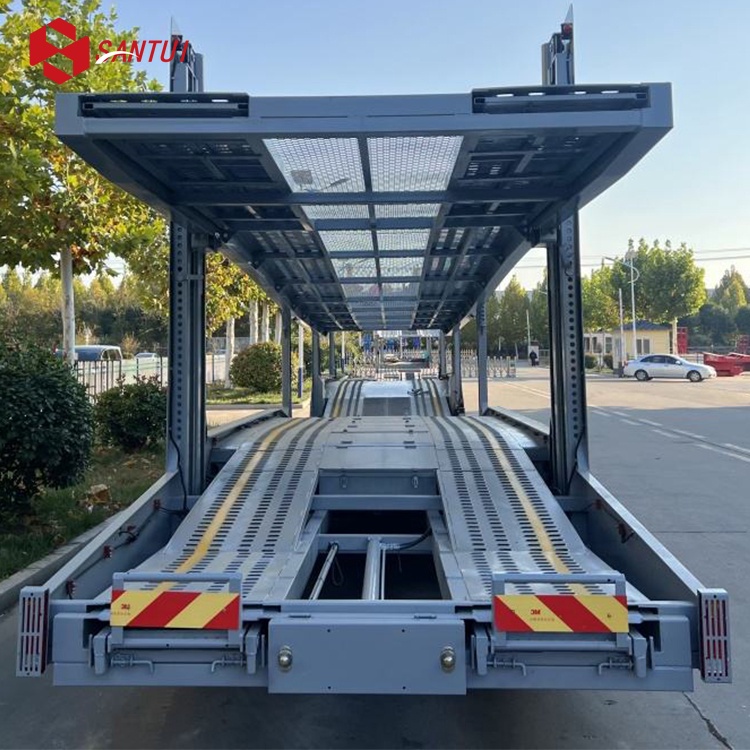 Factory Direct  3 Axles Car Carrier Semi-Trailer /Load 8 Cars