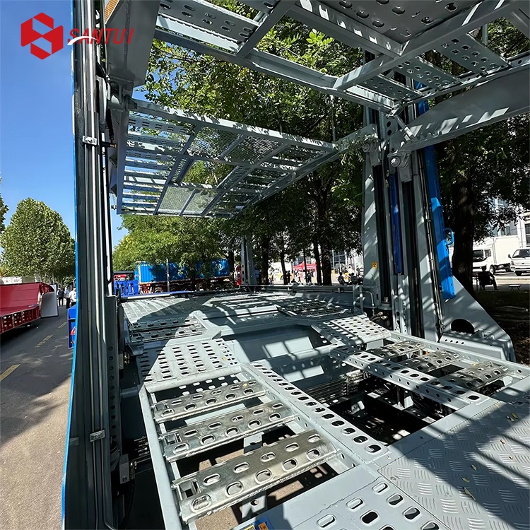 2 Axles 3 Axles Double Deck Auto Transport Semi-Trailer