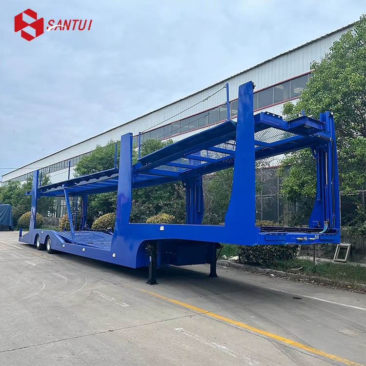 2 Axles 3 Axles Double Deck Auto Transport Semi-Trailer