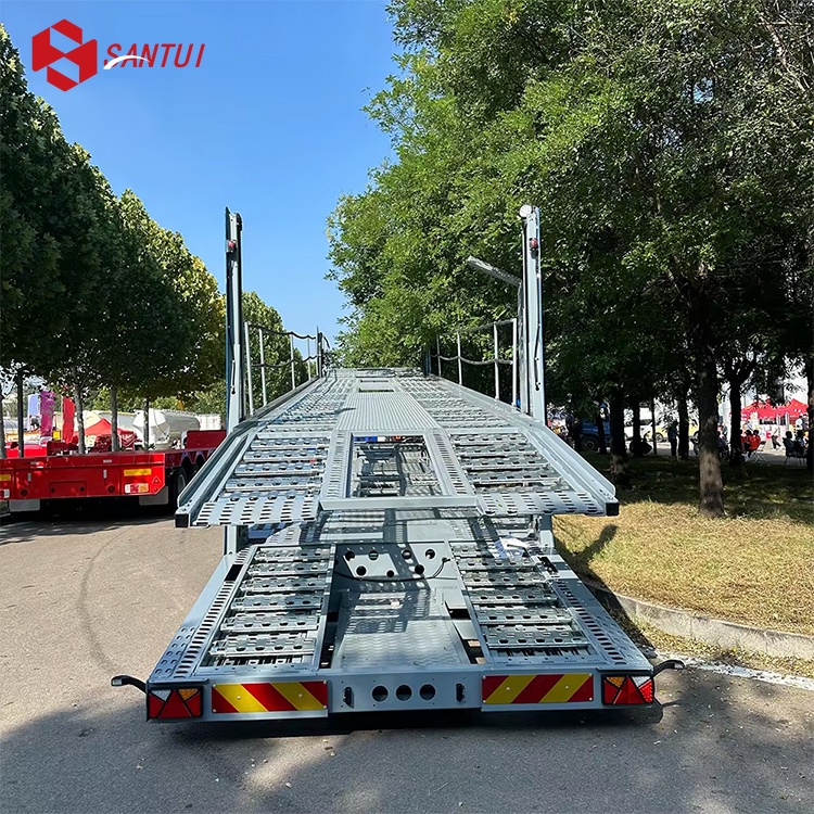 2 Axles 3 Axles Double Deck Auto Transport Semi-Trailer