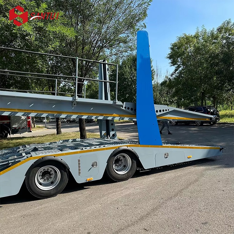 2 Axles 3 Axles Double Deck Auto Transport Semi-Trailer