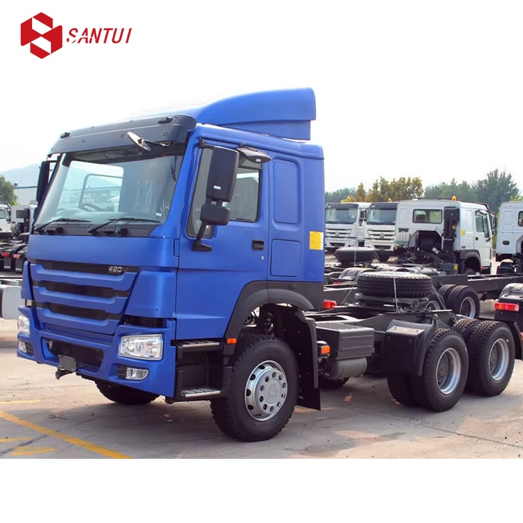 371 HP HOWO SINOTRUK Heavy Duty 6x4 Semi Trailer Tractor Truck
