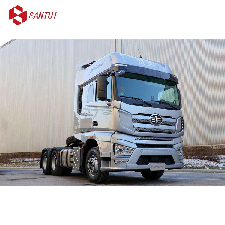 FAW J7 Tractor Truck 6x4 Left Hand Drive Euro 5 550HP Heavy Duty Semi Trailer Head Truck