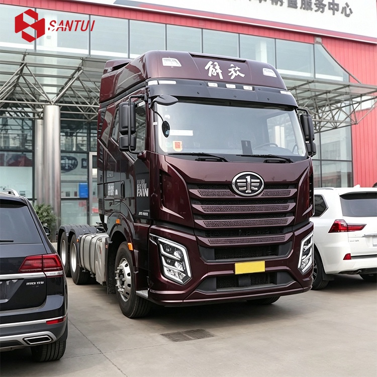 FAW Jiefang J6V Heavy Tractor Truck 6X4 Drive with Xichai Engine & Manual Transmission