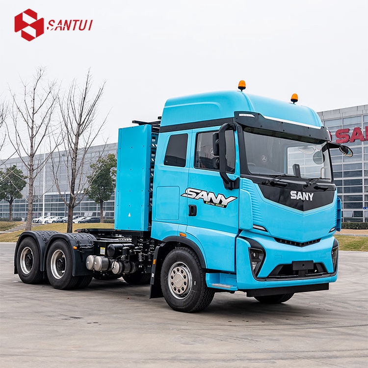 SANY Electric Semi-trailer Tractor 6x4 Zero Emission Heavy Tractor