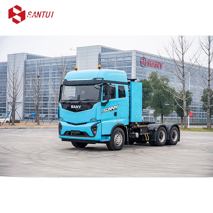 SANY Electric Semi-trailer Tractor 6x4 Zero Emission Heavy Tractor