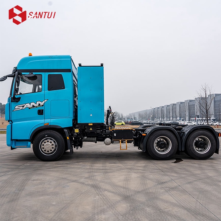 SANY Electric Semi-trailer Tractor 6x4 Zero Emission Heavy Tractor