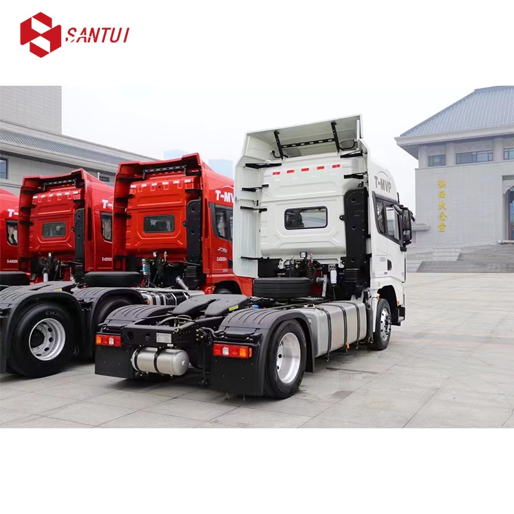 SHACMAN X3000 4x2 6x4 Tractor Head Tractor Truck with Tipping Semi Trailer