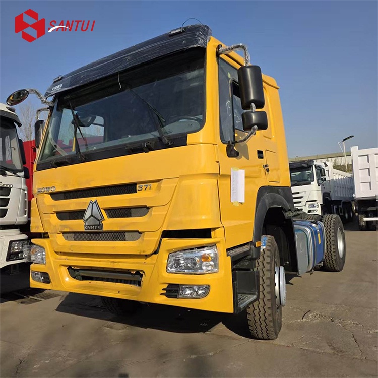Sinotruck HOWO Used 6-Wheel Diesel 4X2 Left Steering Air Suspension Semi-Trailer Tractor Truck