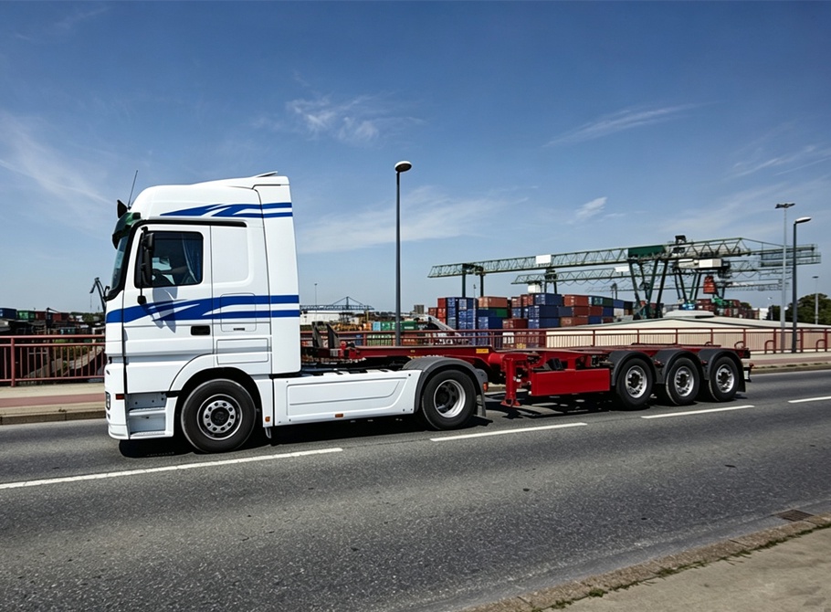 Combined Order of Tractors and Semi‑Trailers Exported for Deepened Overseas Strategic Cooperation