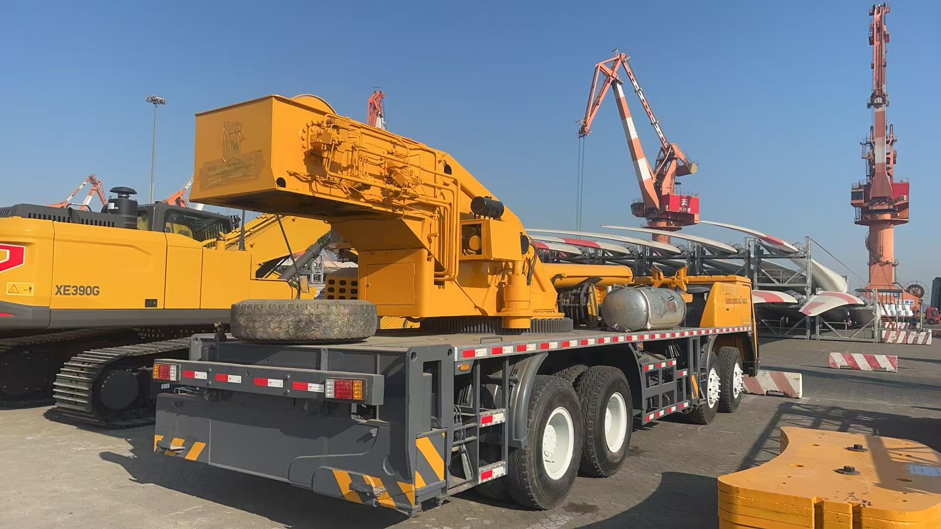 2025 Shandong Jiyake livre des grues sur camion d'occasion en Sierra Leone