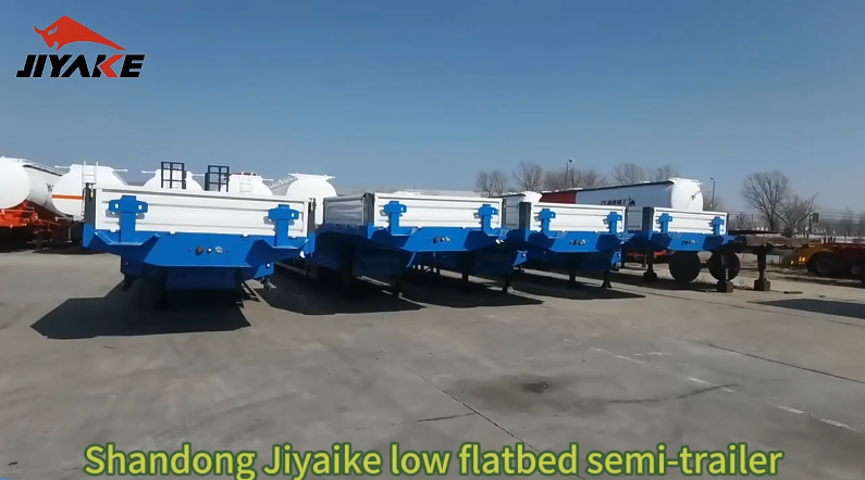 Semi-remorque plateforme (1)