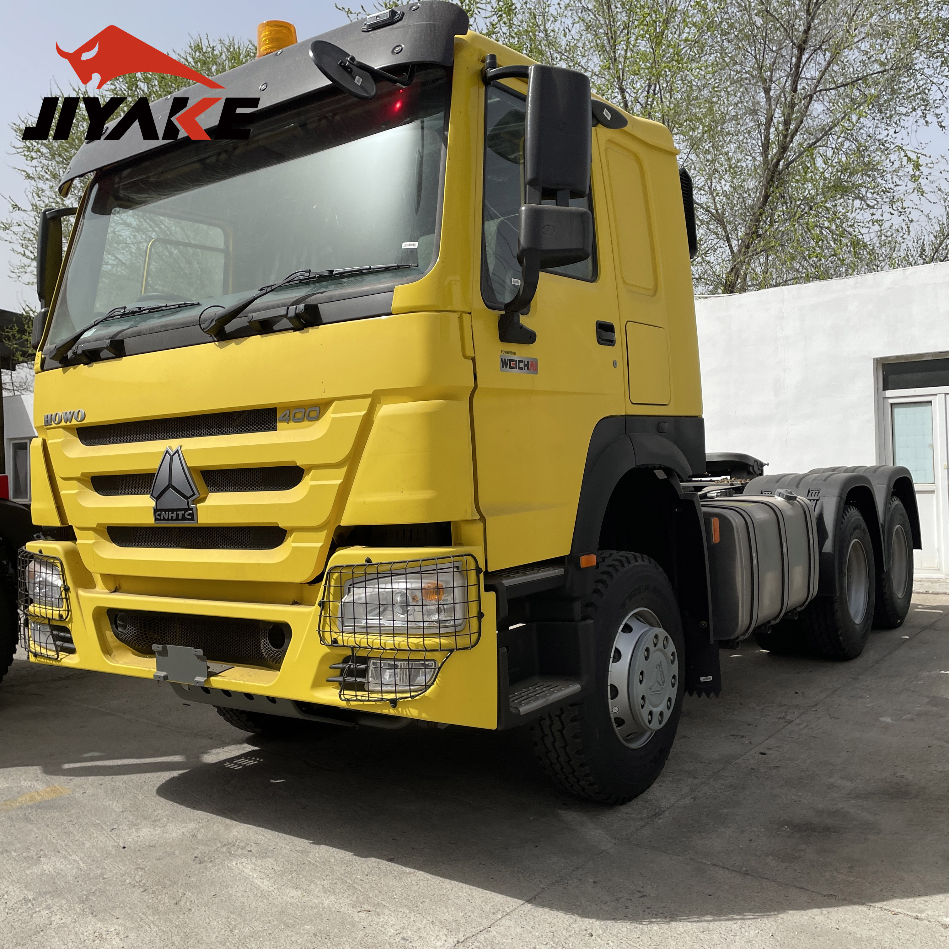 Camion tracteur à conduite à droite de 400HP
