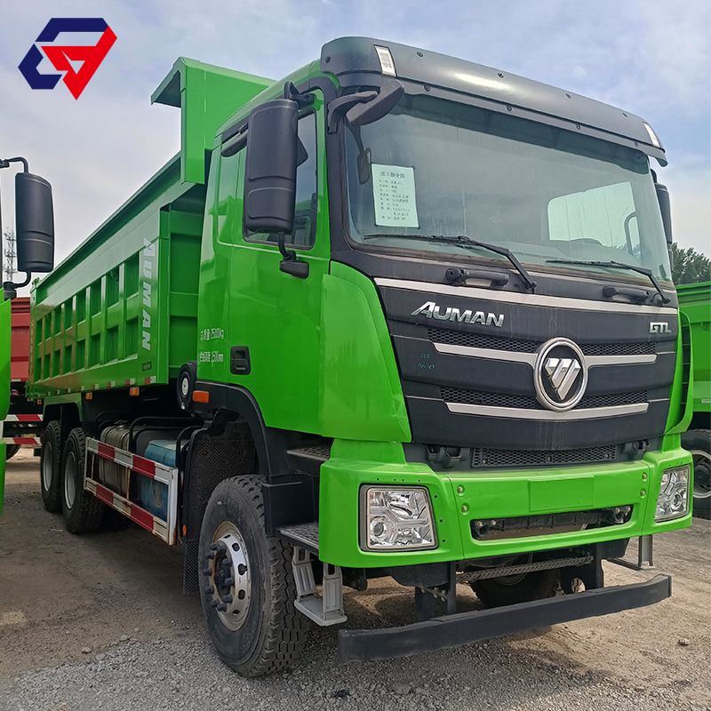 Foton Auman GTL 6x4 Dump Truck Green