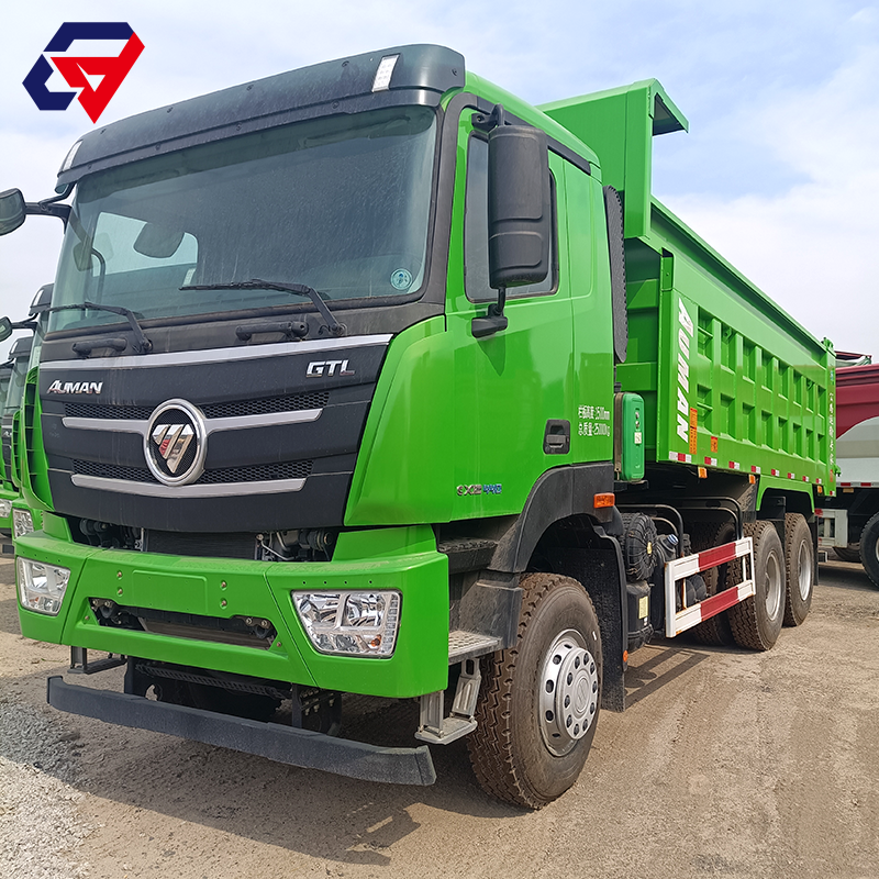 Foton Auman GTL 6x4 Dump Truck Green