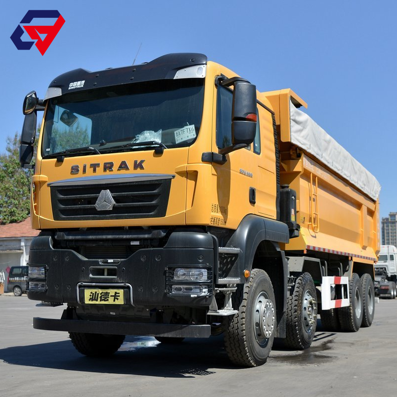 Sinotruk Sitrak G7W 400HP 8x4 6.8m Dump Truck