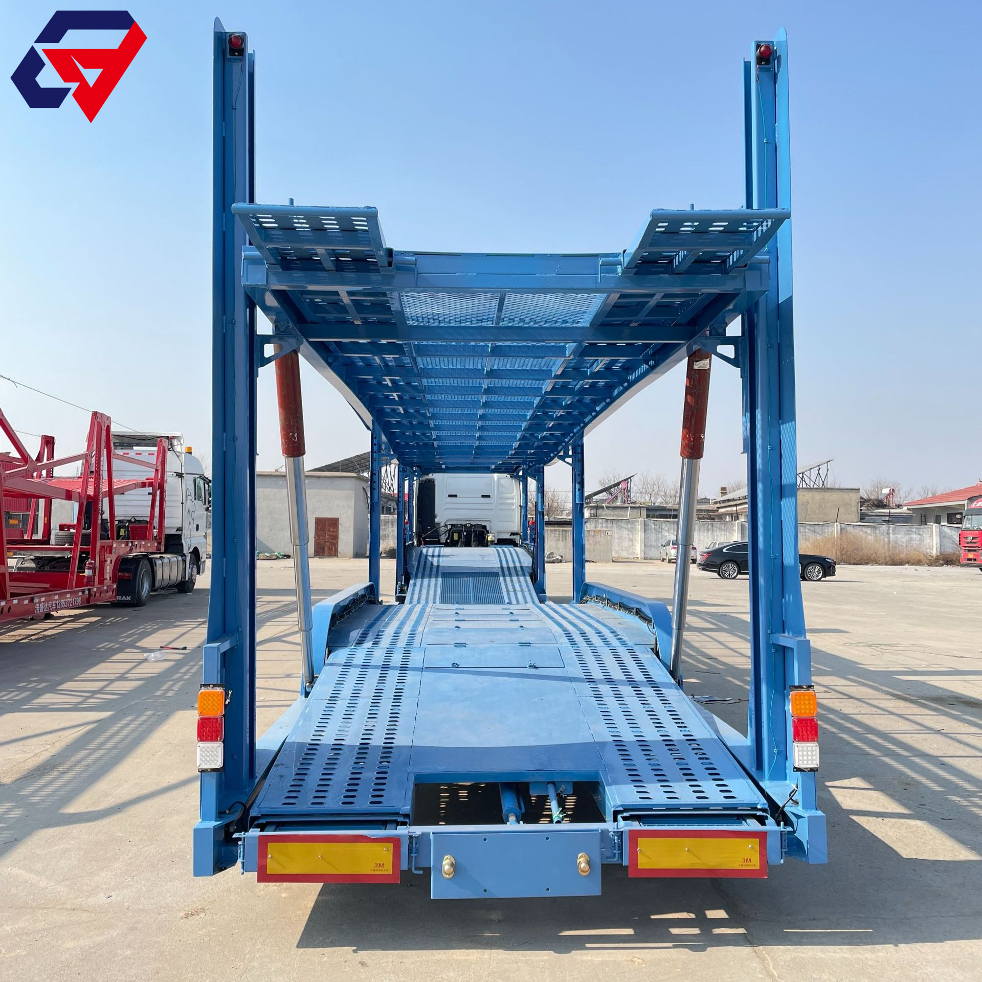 2 Axle Car Carrier Trailer