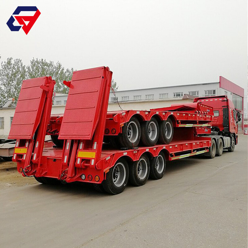 4 Axles Low Bed Trailers