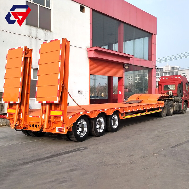 4 Axles Low Bed Trailers