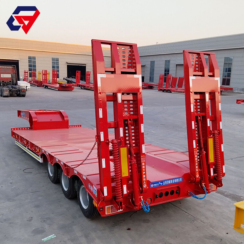 4 Axles Low Bed Trailers