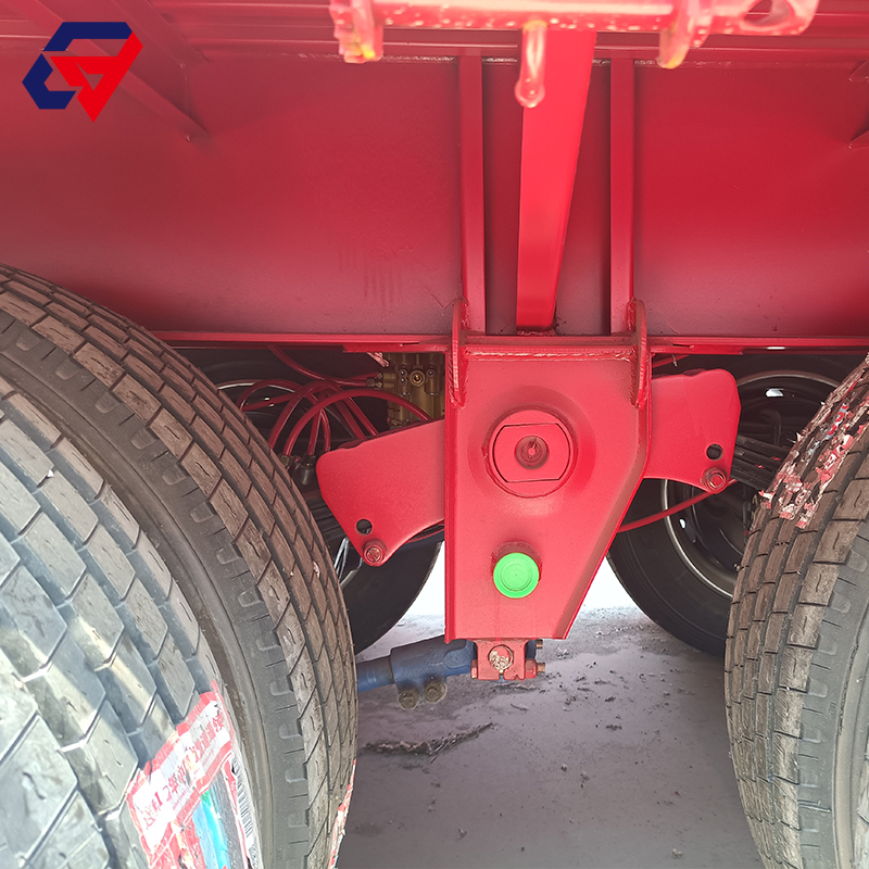 3 Axle Side Curtain Semi Trailer