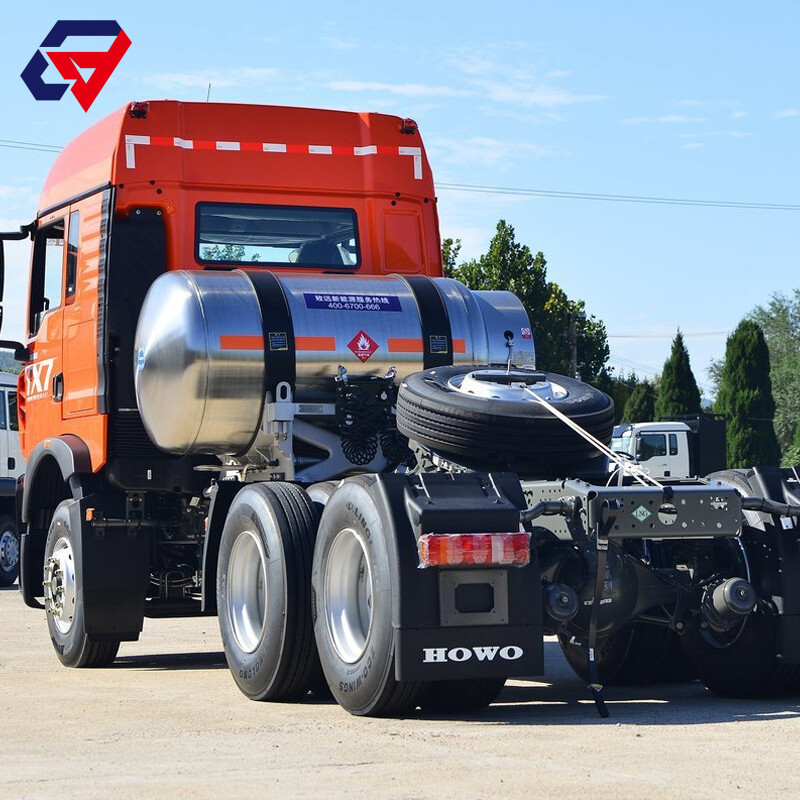 Howo TX7 Heavy Truck 480HP 6x4 LNG Tractor