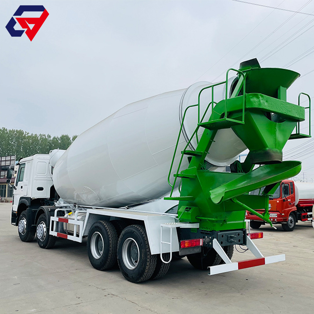 Howo 371 8x4 Concrete Cement Mixer Truck