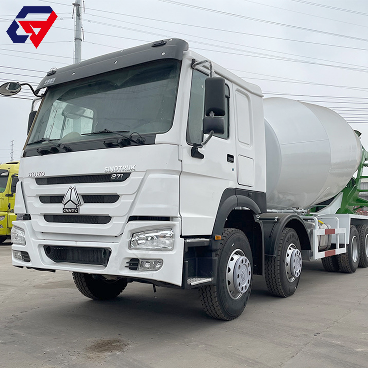 Howo 371 8x4 Concrete Cement Mixer Truck