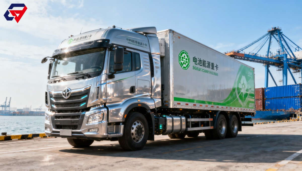 China Customs Launches Green Clearance Code for EV Heavy-Duty Trucks