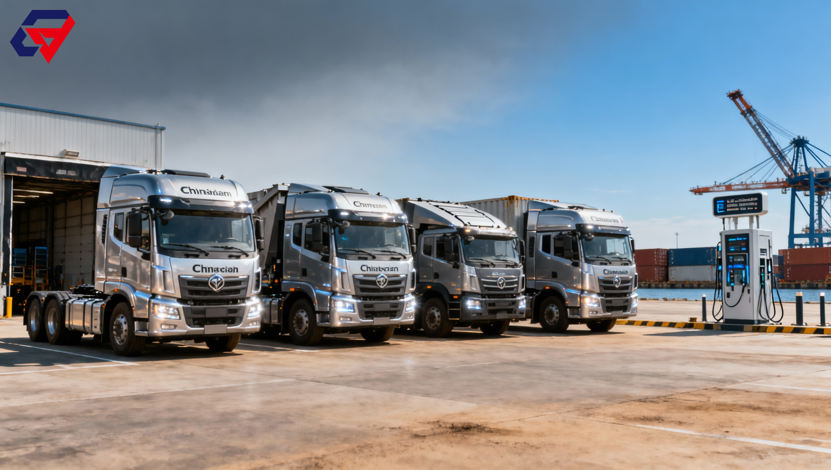 Chinese EV Heavy Truck Startups Land Major Orders in US, EU, Middle East