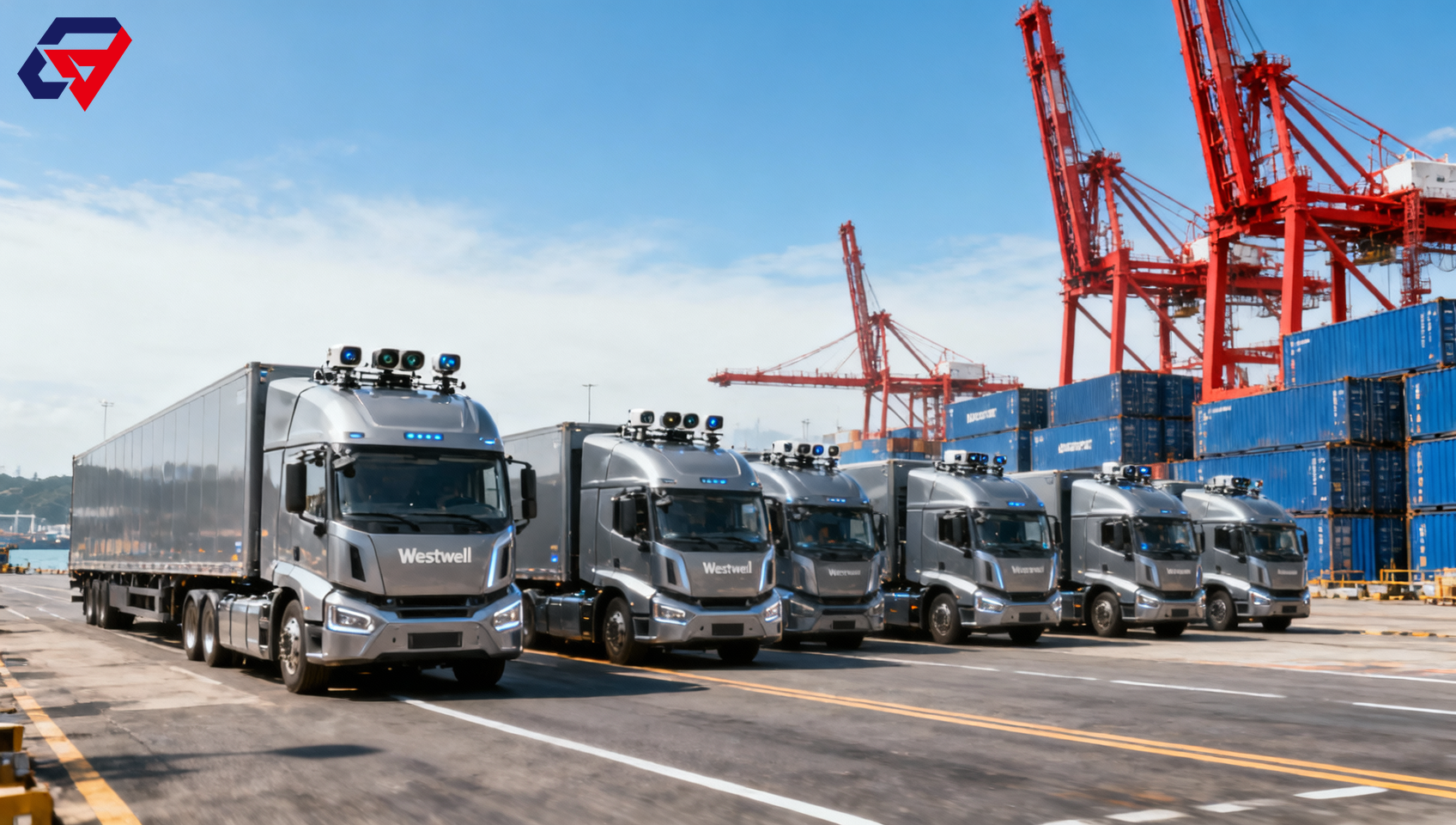 Westwell Autonomous Trucks Deployed at Kwai Chung Terminal, HK Westwell Autonomous Trucks Deployed at Kwai Chung Terminal, HK