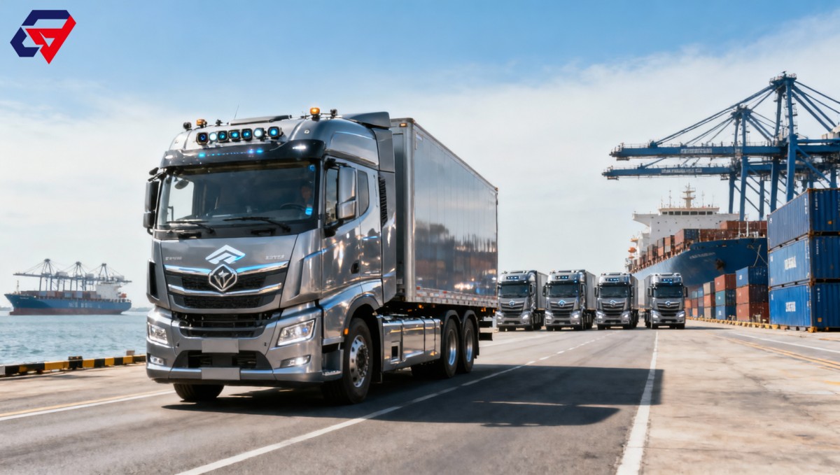 China's Heavy-Duty Truck Exports Up 46% in Q1 2026 China's Heavy-Duty Truck Exports Up 46% in Q1 2026