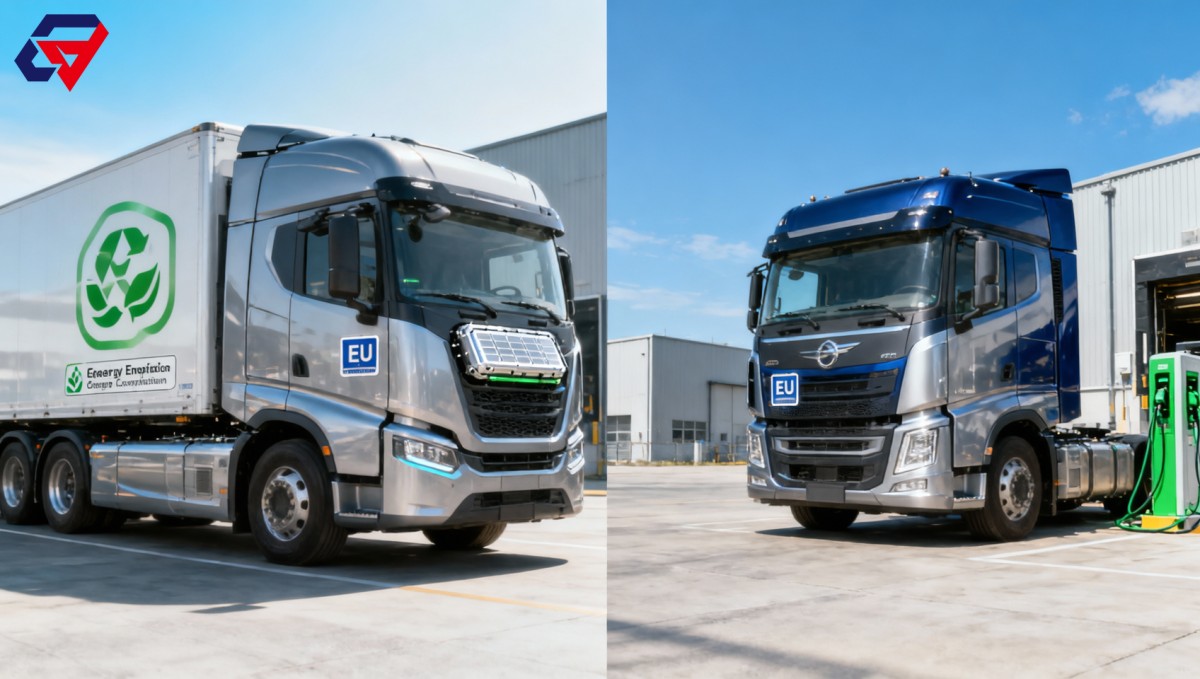 EU Carbon Footprint Certification for EV Heavy-Duty Trucks Starts June 2026
