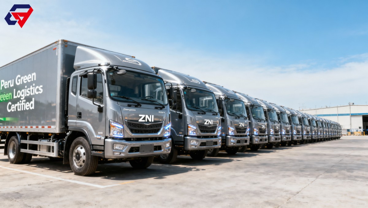 Zhengzhou Nissan Delivers 50 EV Light Trucks to Peru