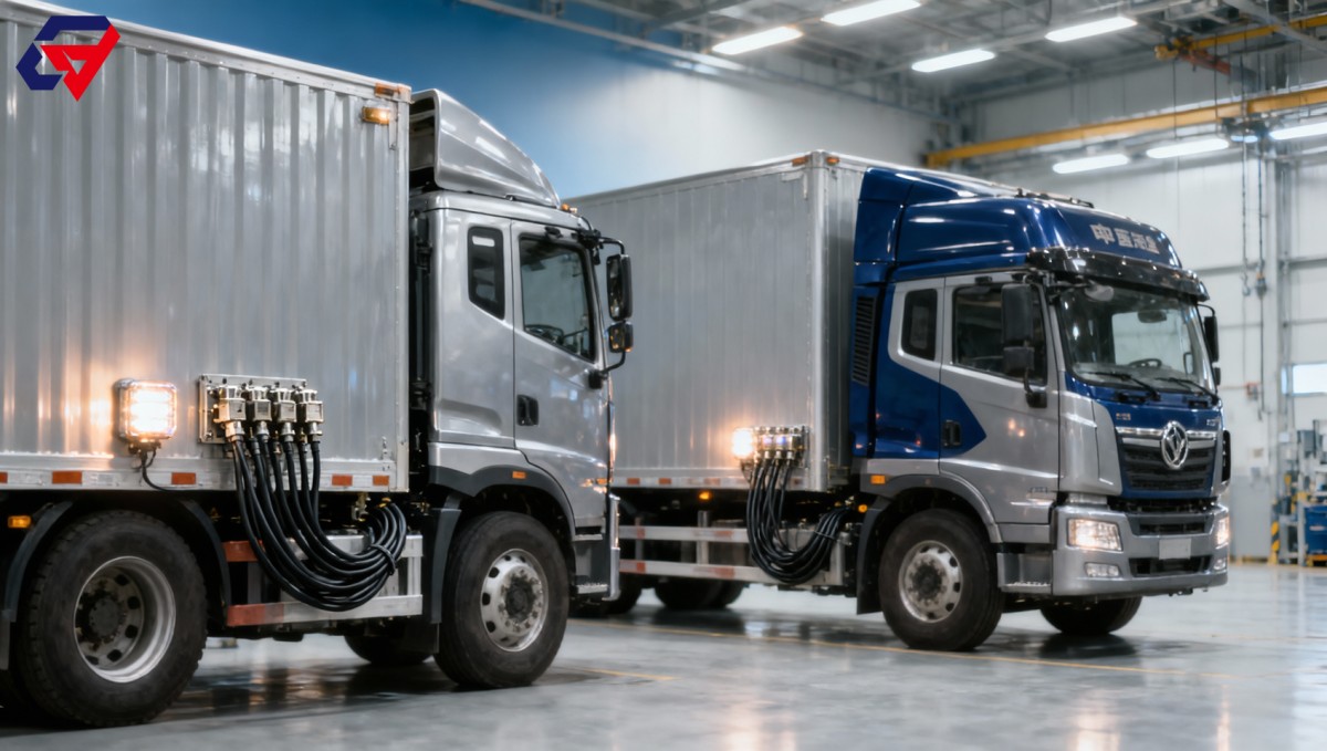China Heavy Duty Auto Jining Recalls 25 Box Trucks Over Side Marker Lamp Wiring Defect